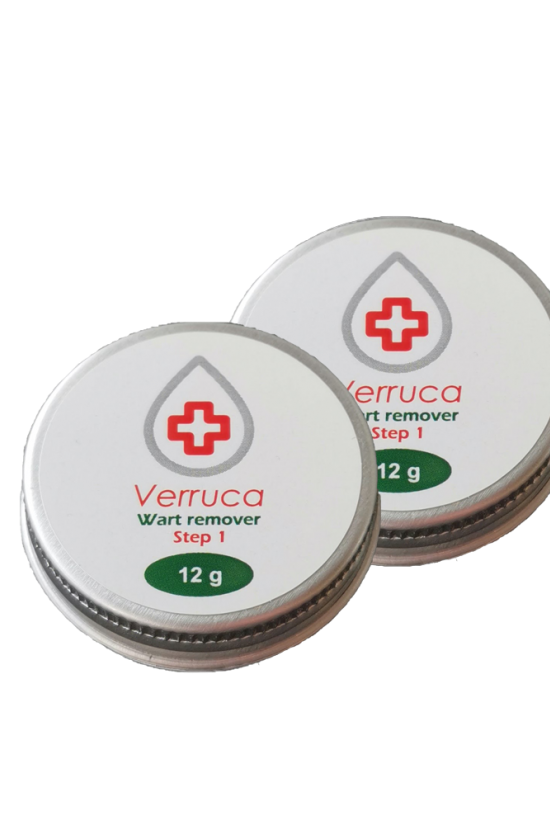 Крем від бородавок та папілом Verruca Wart Remover Cream, step 1, 12г.