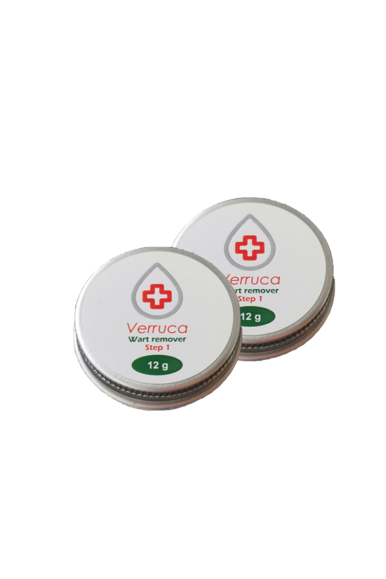 Крем від бородавок та папілом Verruca Wart Remover Cream, step 1, 12г.