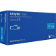 Рукавички нітрилові Nitrylex Basic без пудри, розмір M, колір - кобальт, 100 шт.
