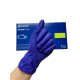 Рукавички нітрилові Nitrylex Basic без пудри, розмір S, колір - кобальт, 100 шт.