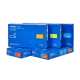 Рукавички нітрилові Nitrylex Basic без пудри, розмір M, колір - кобальт, 100 шт.