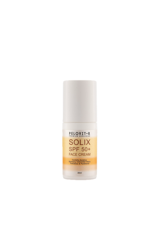 Крем для обличчя з SPF 50+ SOLIX Face Cream 20 мл.