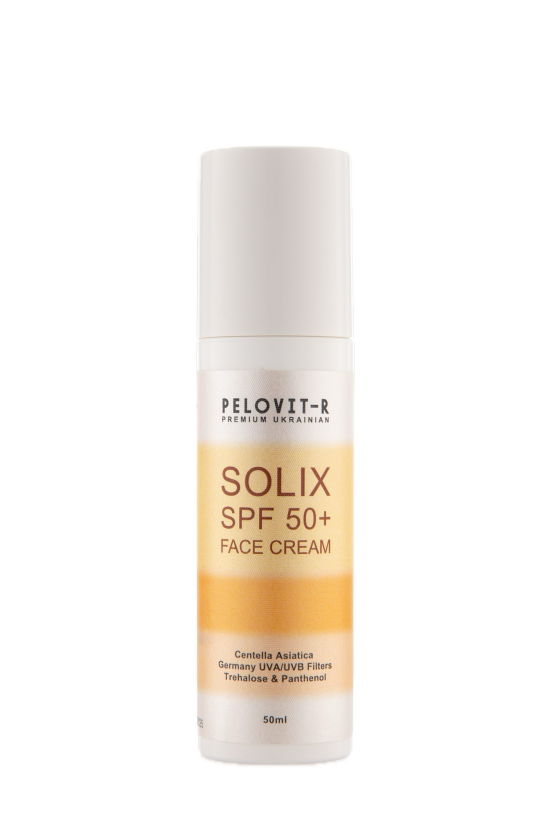 Крем для обличчя з SPF 50+ SOLIX Face Cream 50 мл.