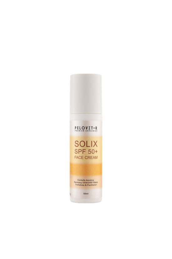 Крем для обличчя з SPF 50+ SOLIX Face Cream 50 мл.