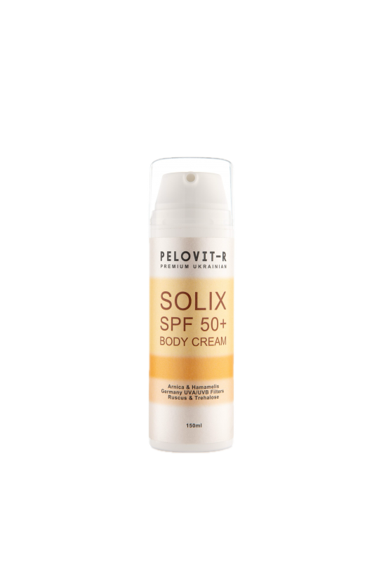 Крем для тіла з SPF 50+SOLIX Body Cream 150 мл.